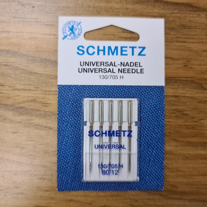 Agulhas Schmetz Universal 130/75 H 80/12 - 5 PÇ