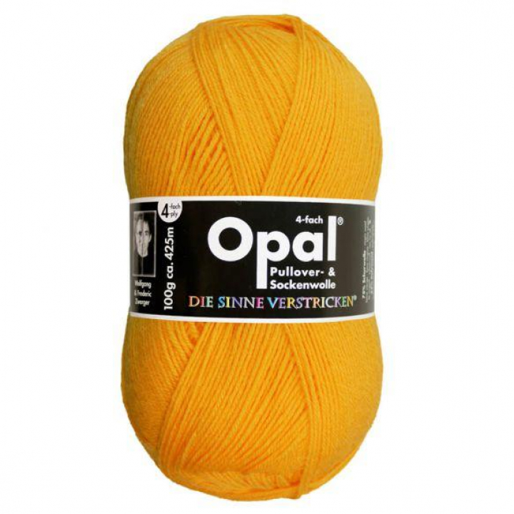 Fio Opal Uni 4-Ply 5182 Amarelo