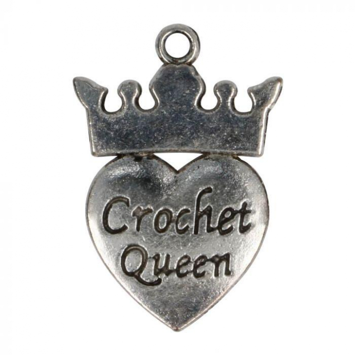 Medalha Crochet Queen